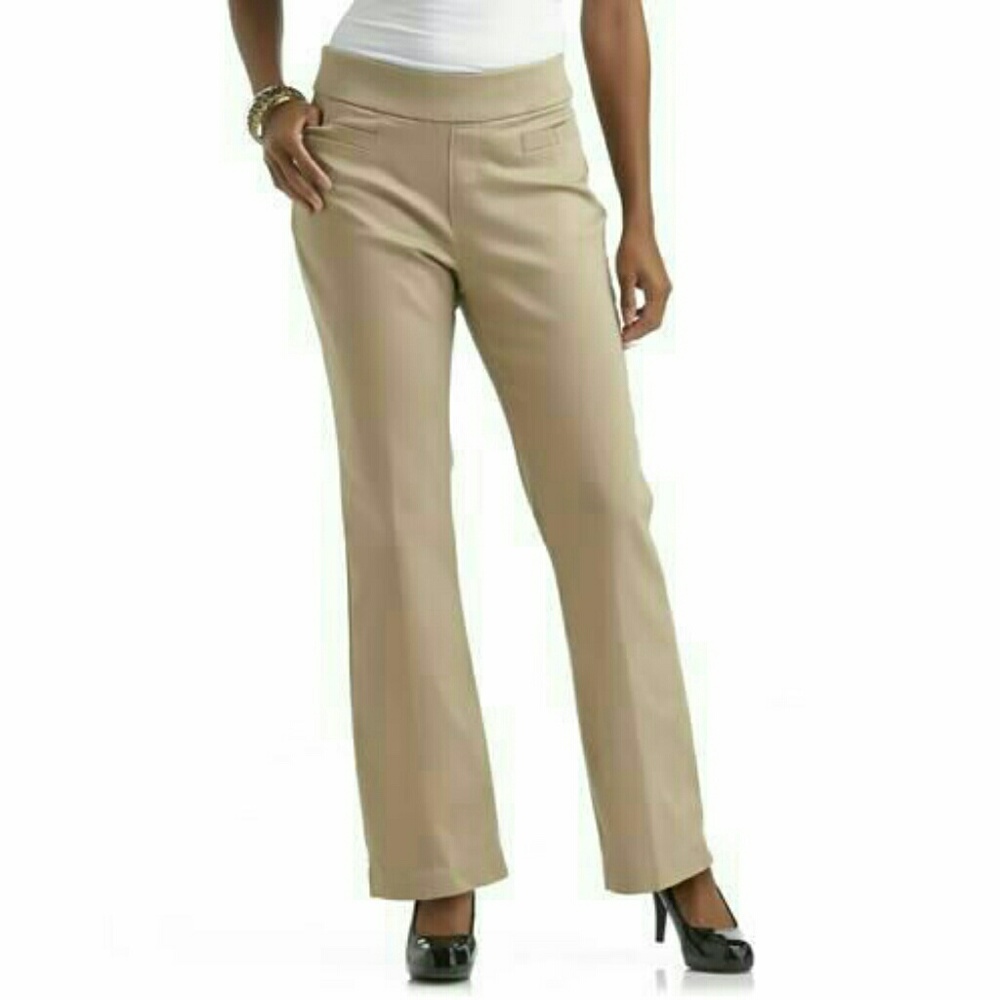 EUC Lee StyleUp Pull-on Khakis